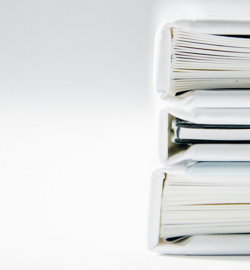Organized financial documents